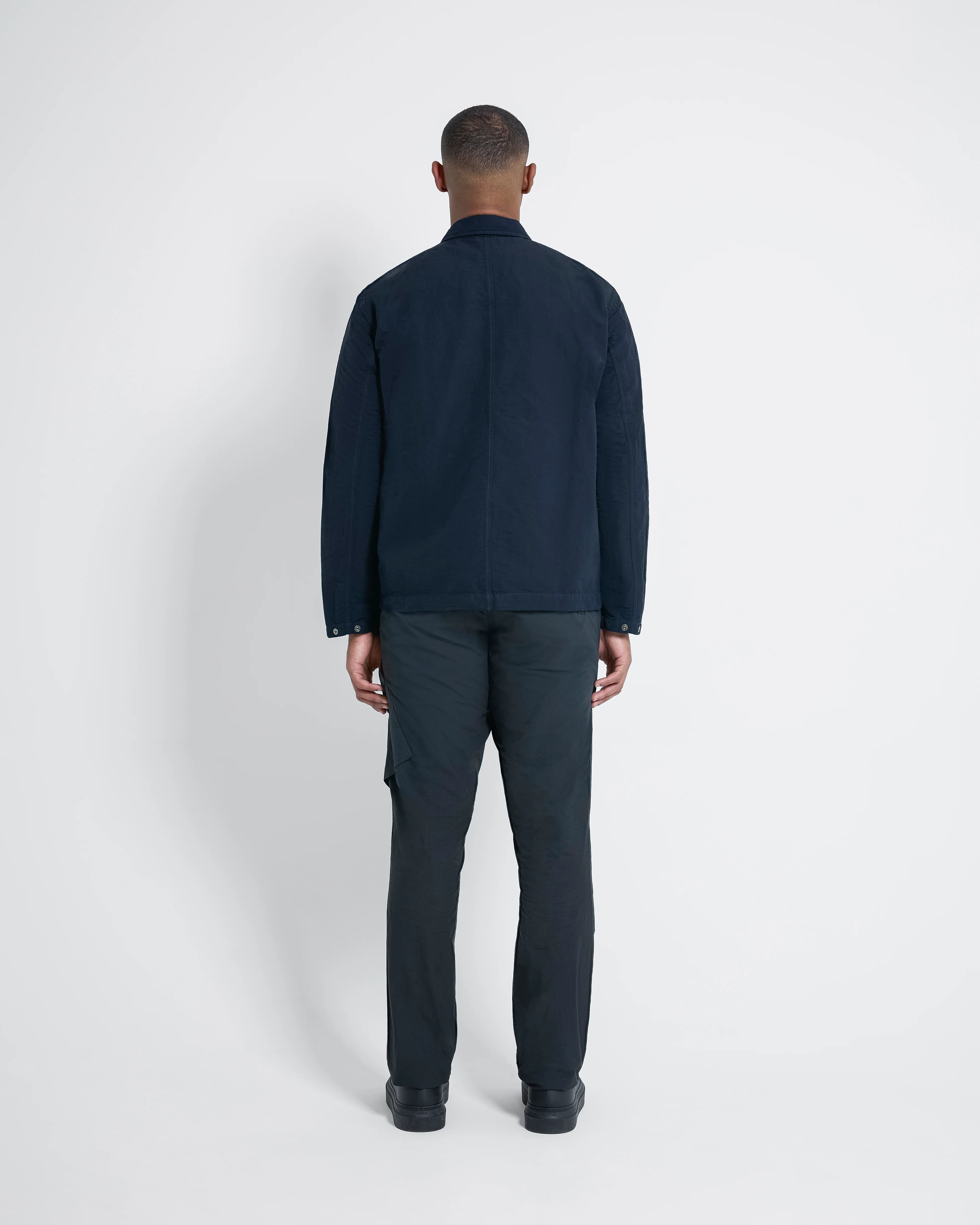 Left Hand Archive Overshirt Navy - Image 5