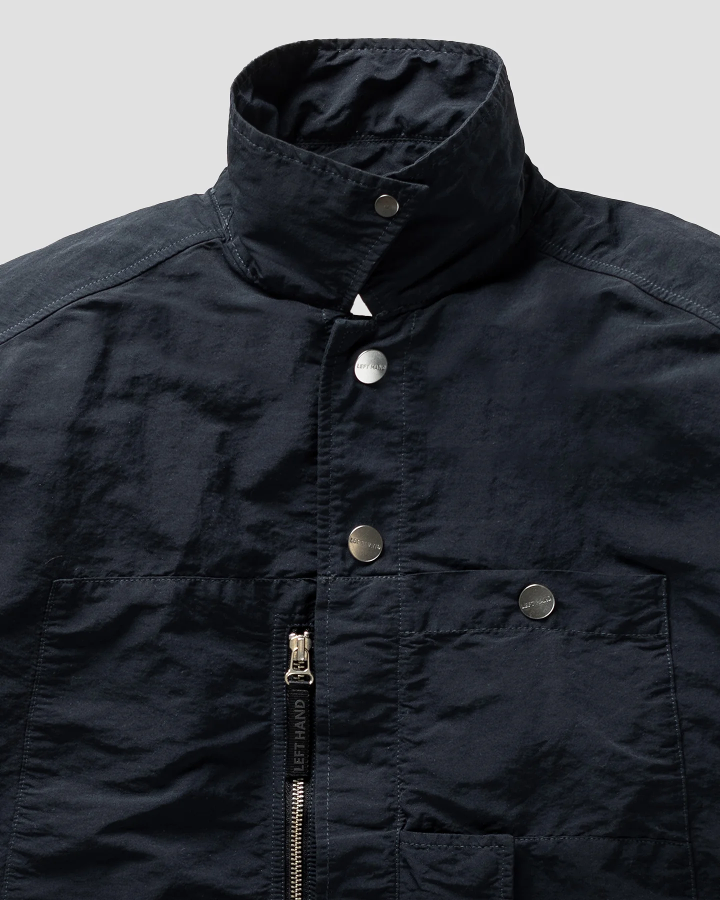 Left Hand Archive Overshirt Navy - Image 6