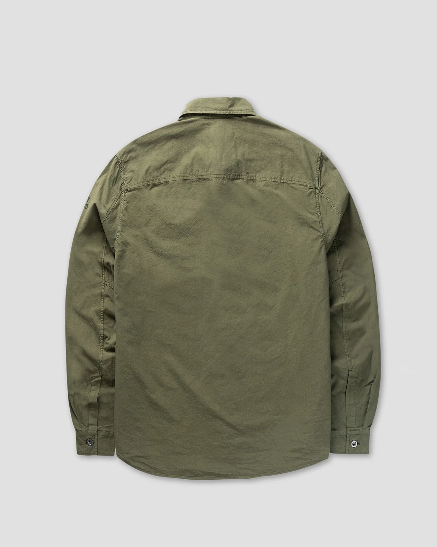 Left Hand Button Pocket Shirt Olive - Image 3