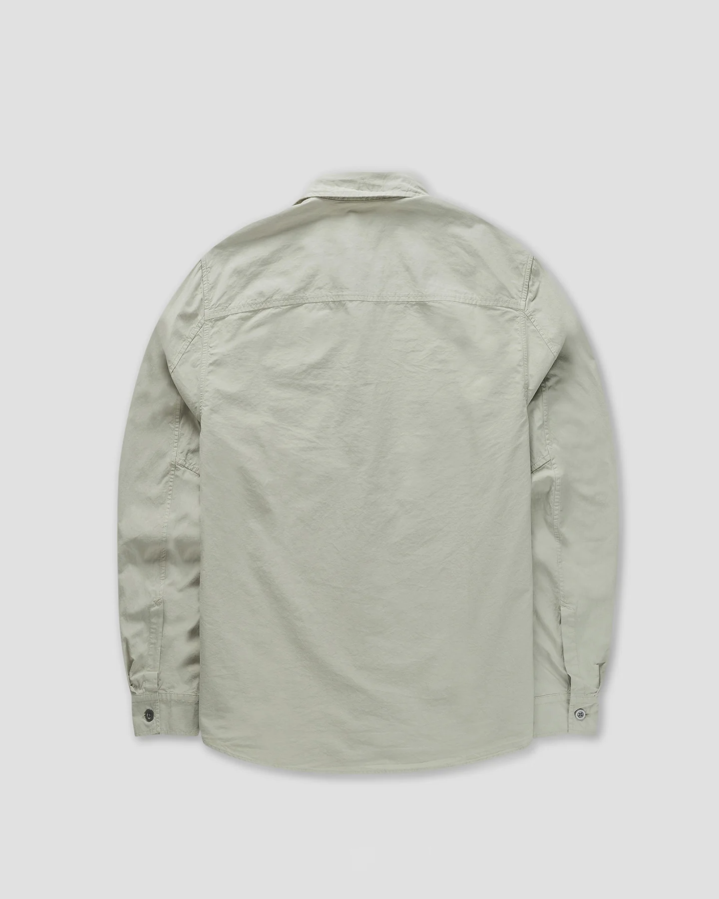 Left Hand Button Pocket Shirt Stone - Image 3