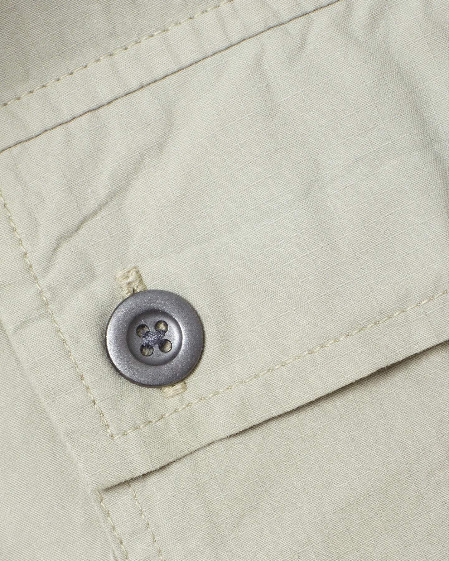 Left Hand Button Pocket Shirt Stone - Image 4