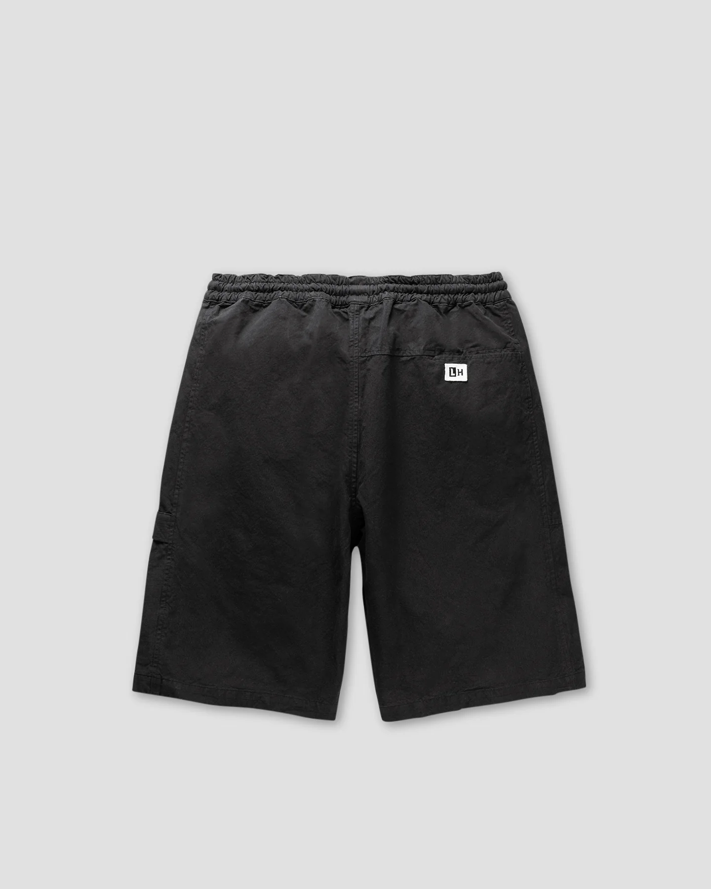 Left Hand Cargo Shorts Black - Image 3