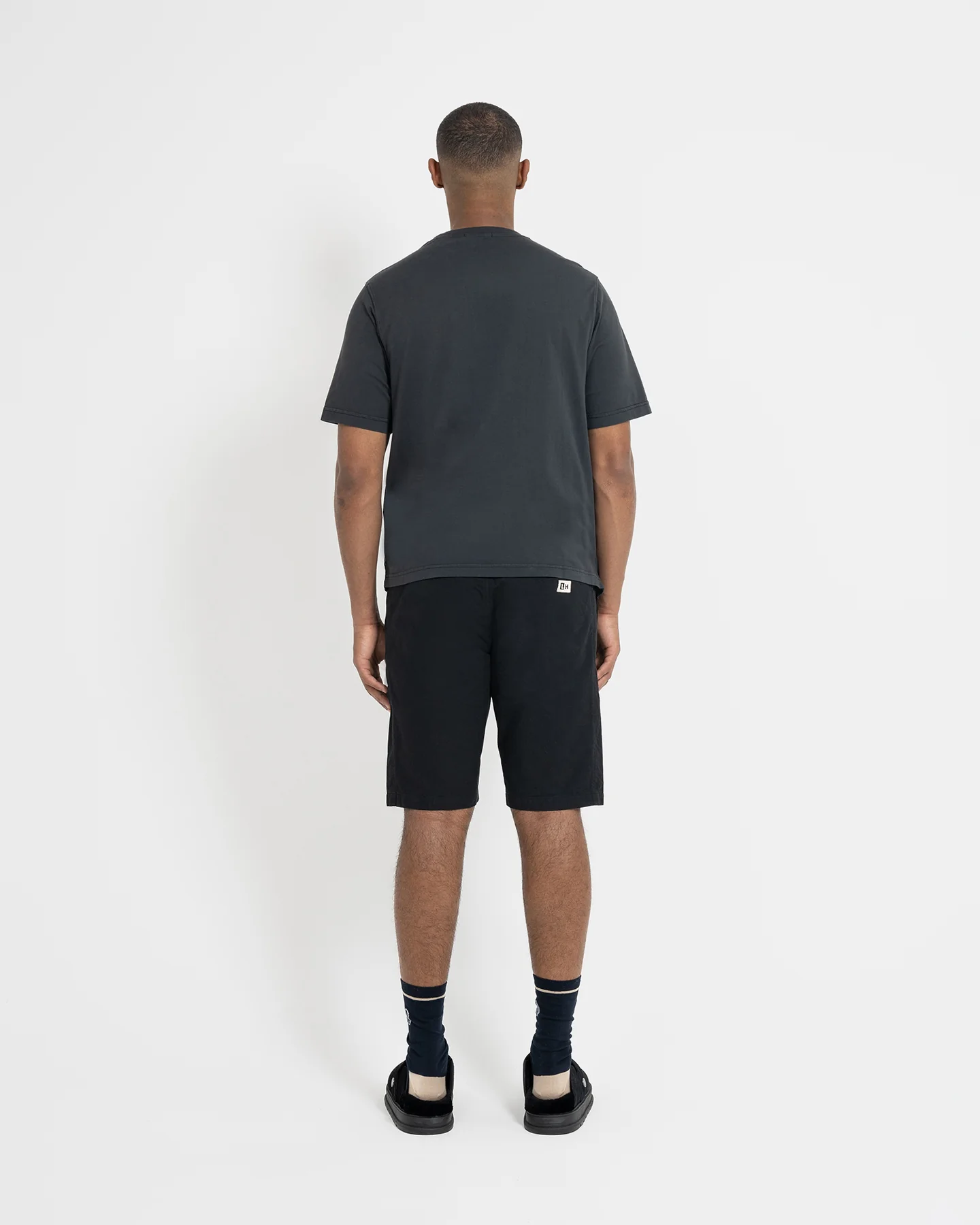 Left Hand Cargo Shorts Black - Image 5