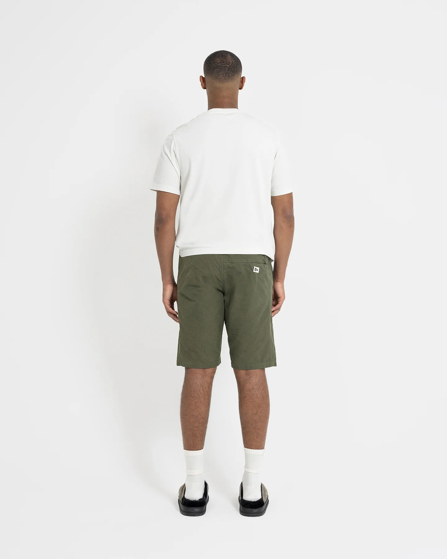 Left Hand Cargo Shorts Olive - Image 5