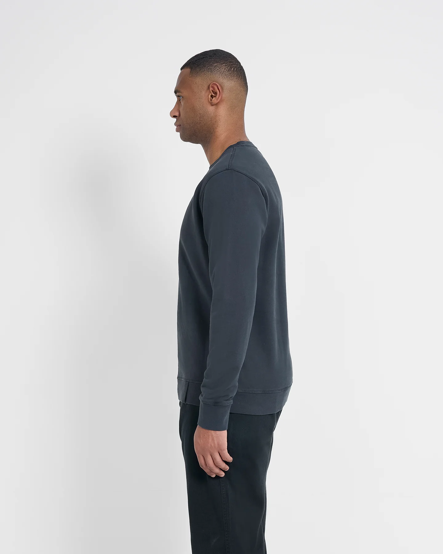 Left Hand Core Crew Sweatshirt Black - Image 4