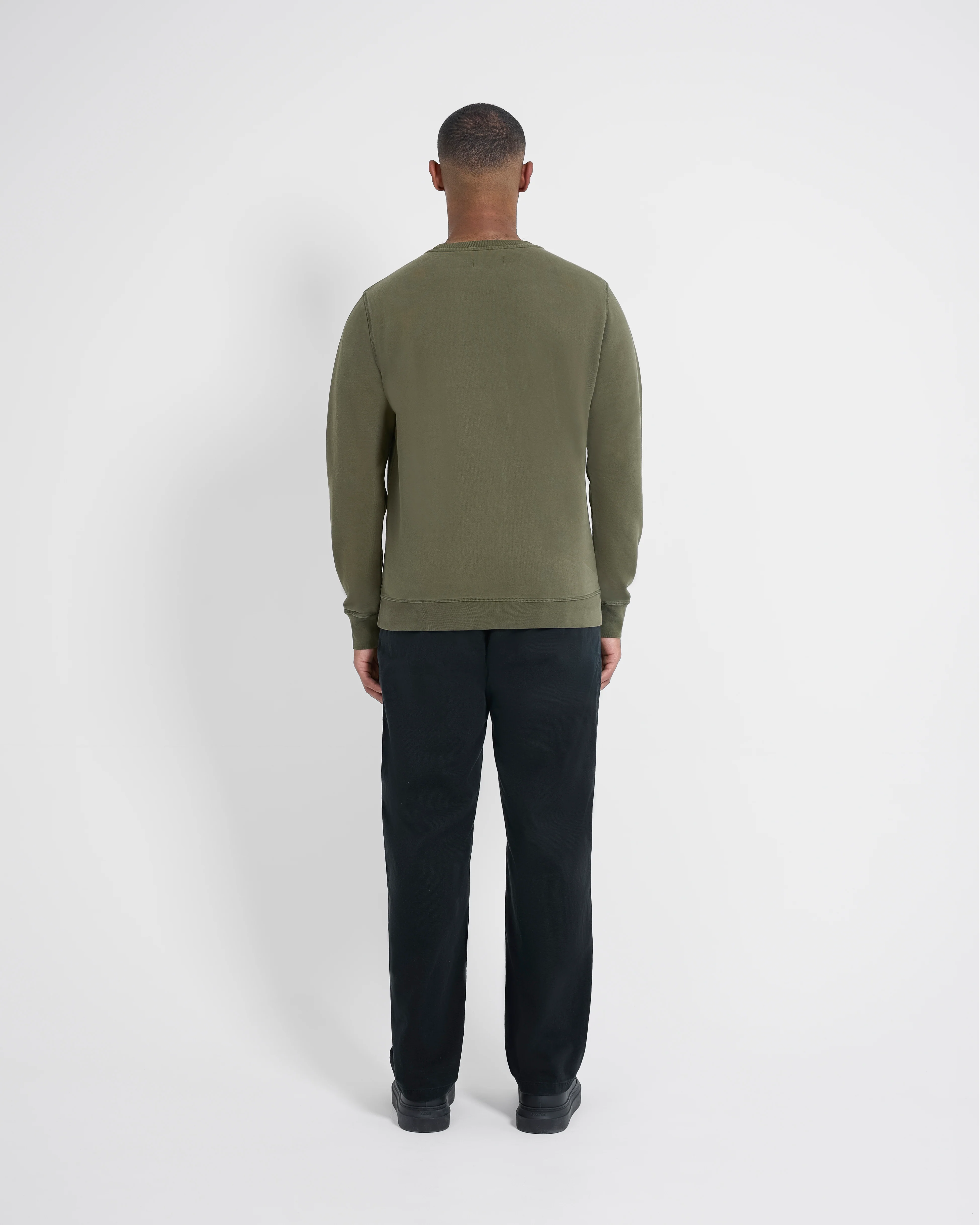 Left Hand Core Crew Sweatshirt Olive - Image 5