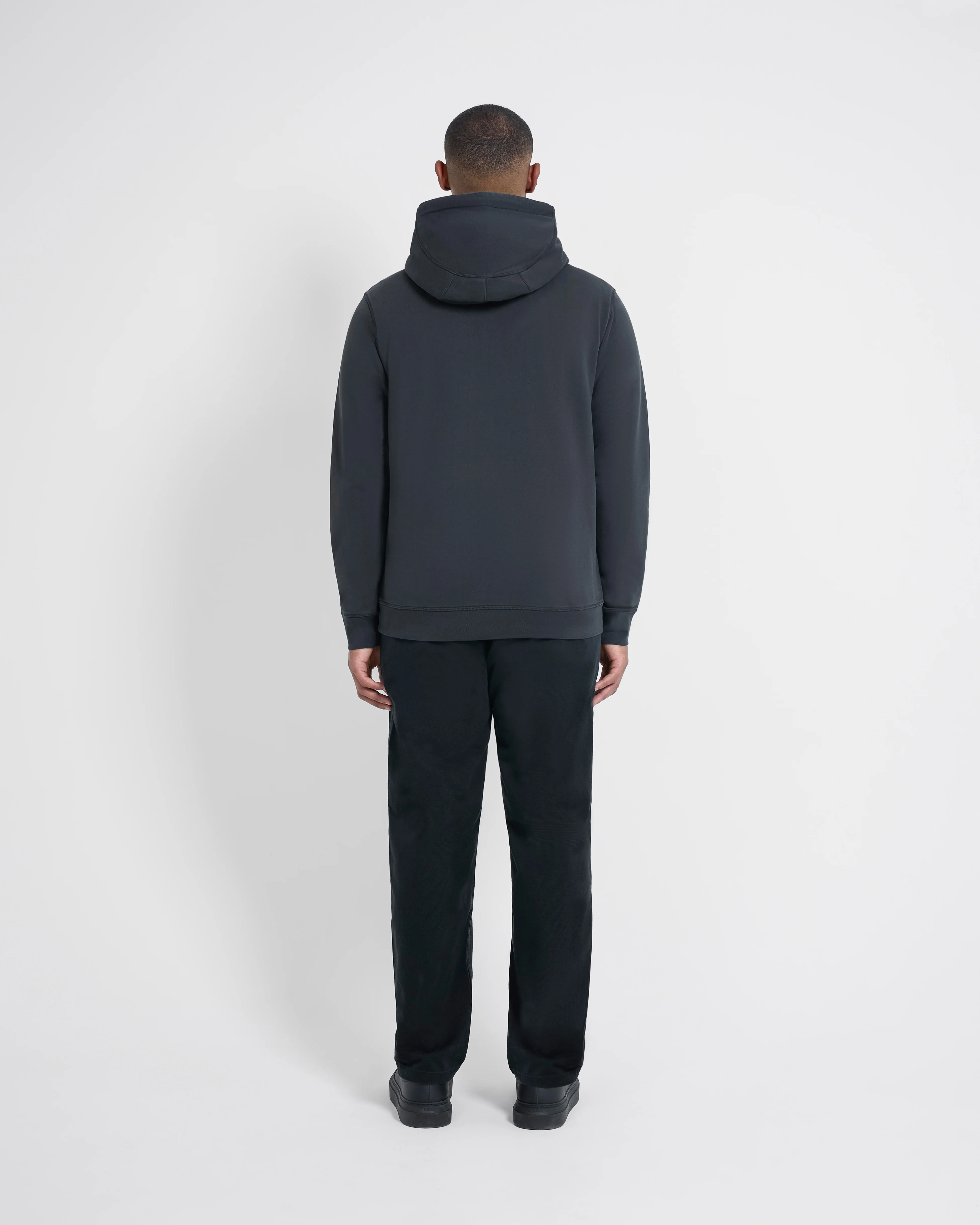 Core Hooded Sweatshirt - Black - Image 5