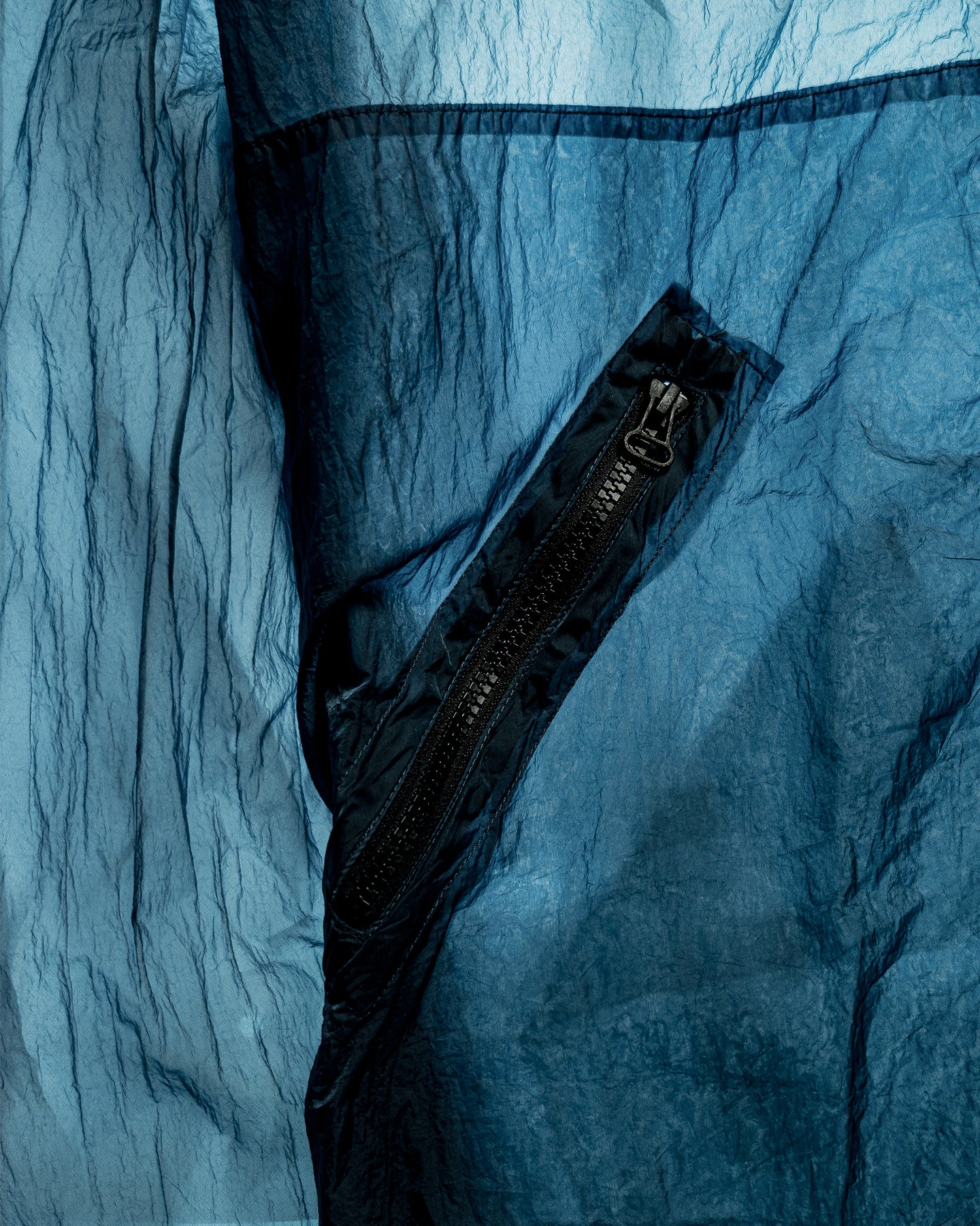 Left Hand Enna Overshirt Mid Blue - Image 5