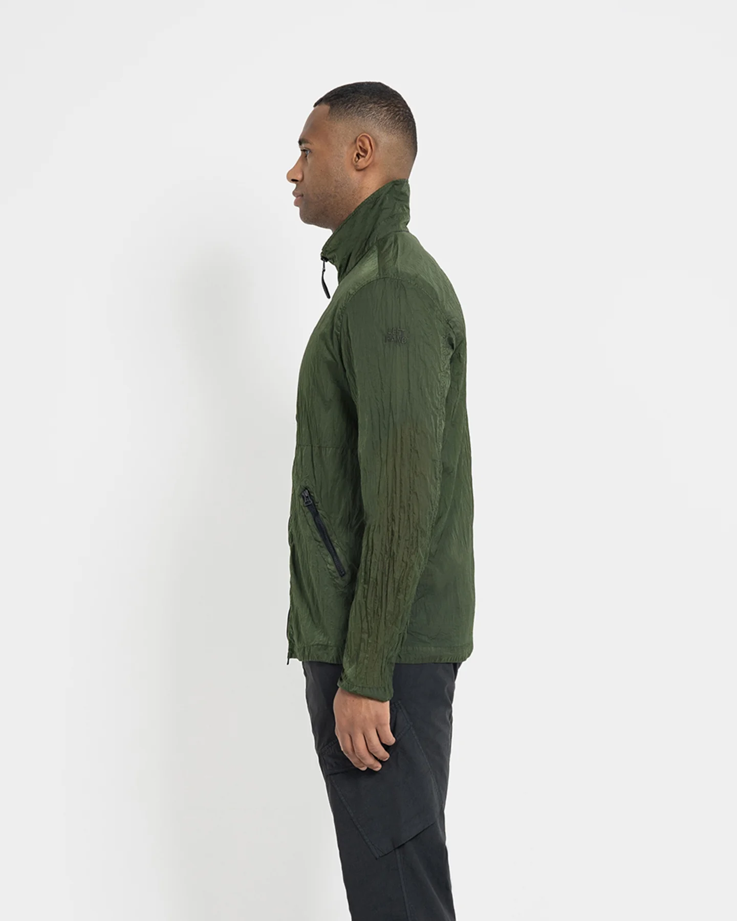 Left Hand Enna Overshirt Olive - Image 3
