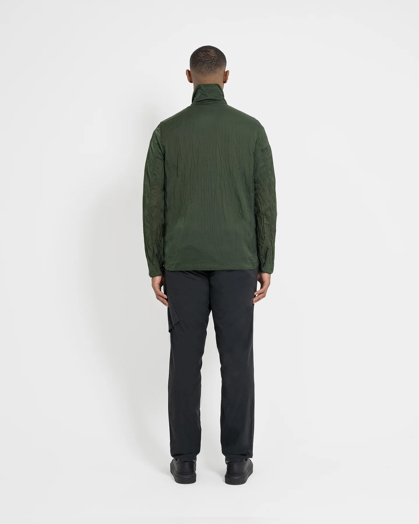 Left Hand Enna Overshirt Olive - Image 4