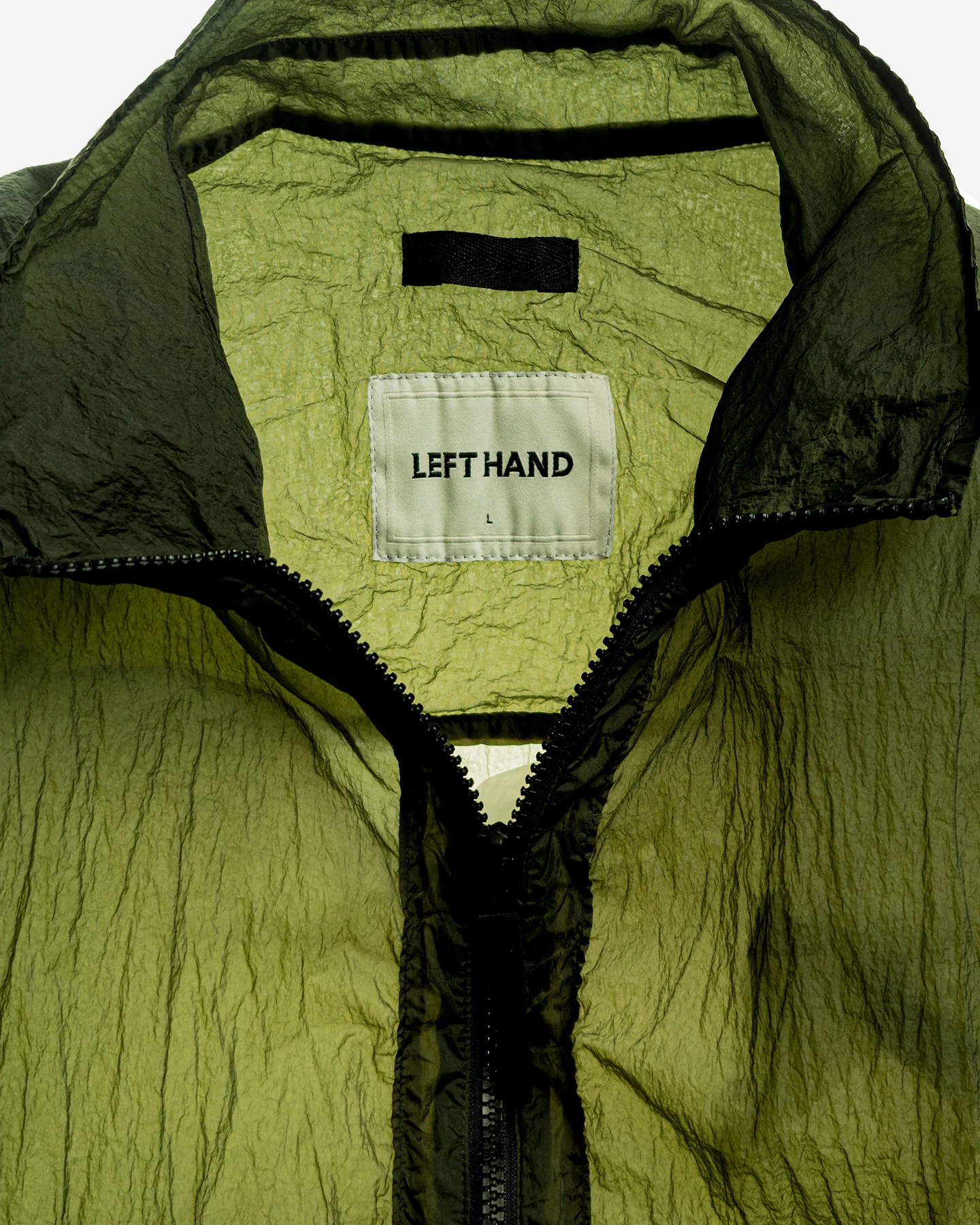 Left Hand Enna Overshirt Olive - Image 7