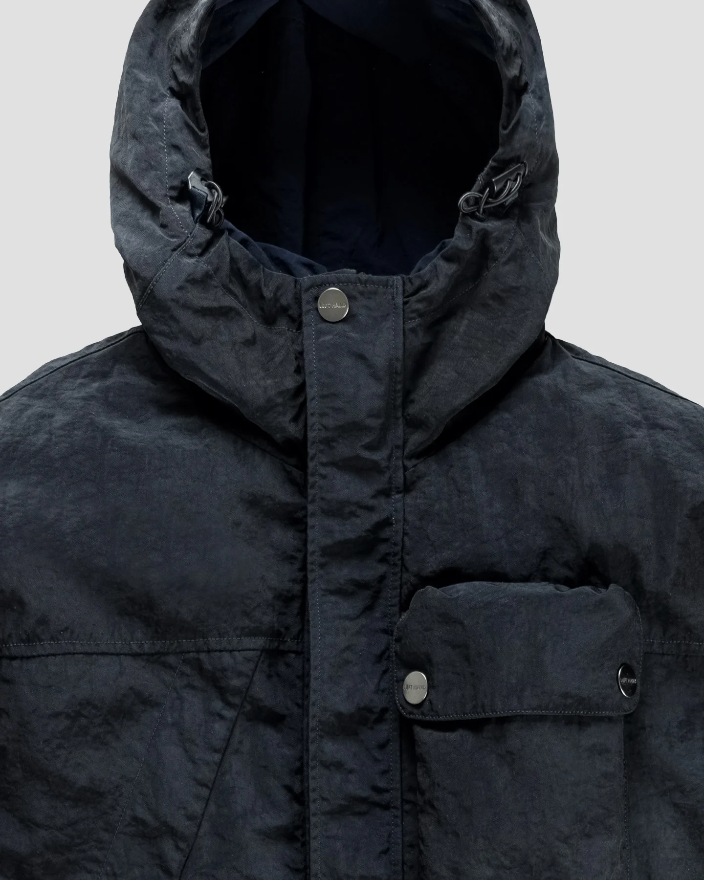 Left Hand Enna Parka Navy - Image 11
