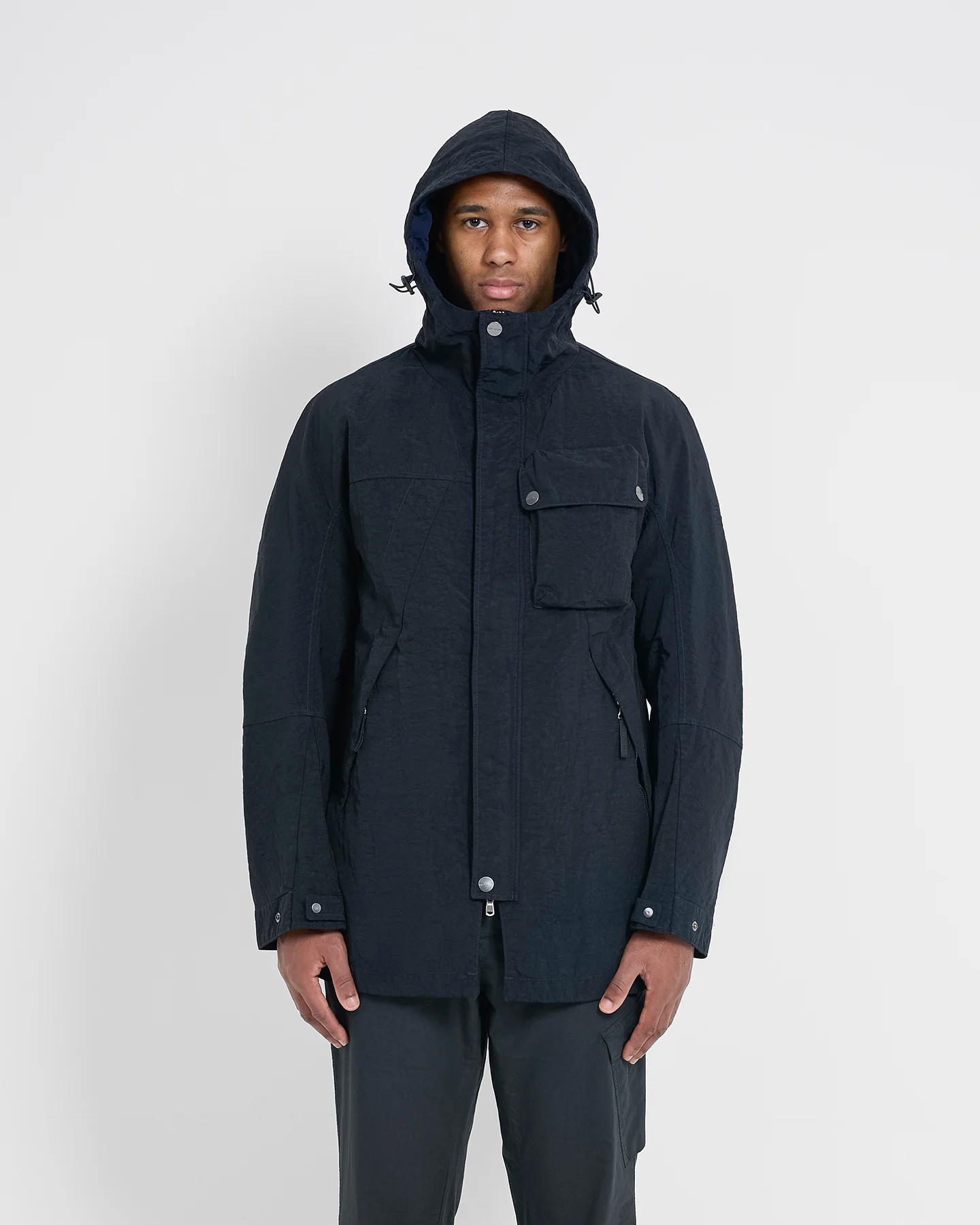 Left Hand Enna Parka Navy - Image 4