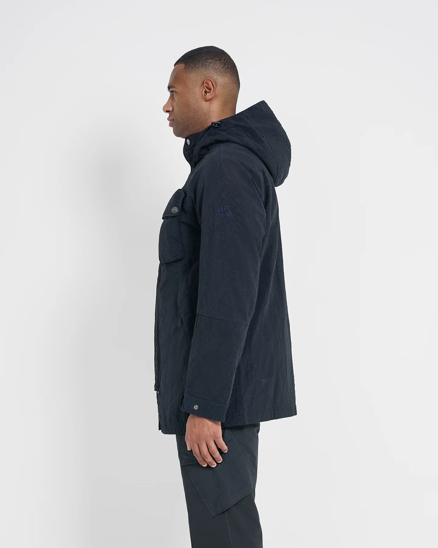 Left Hand Enna Parka Navy - Image 5