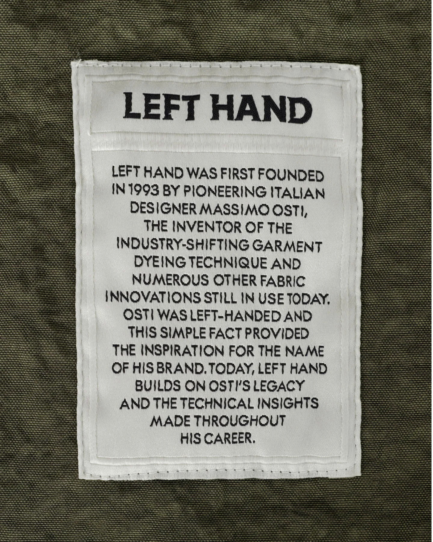 Left Hand Enna Parka Olive - Image 7