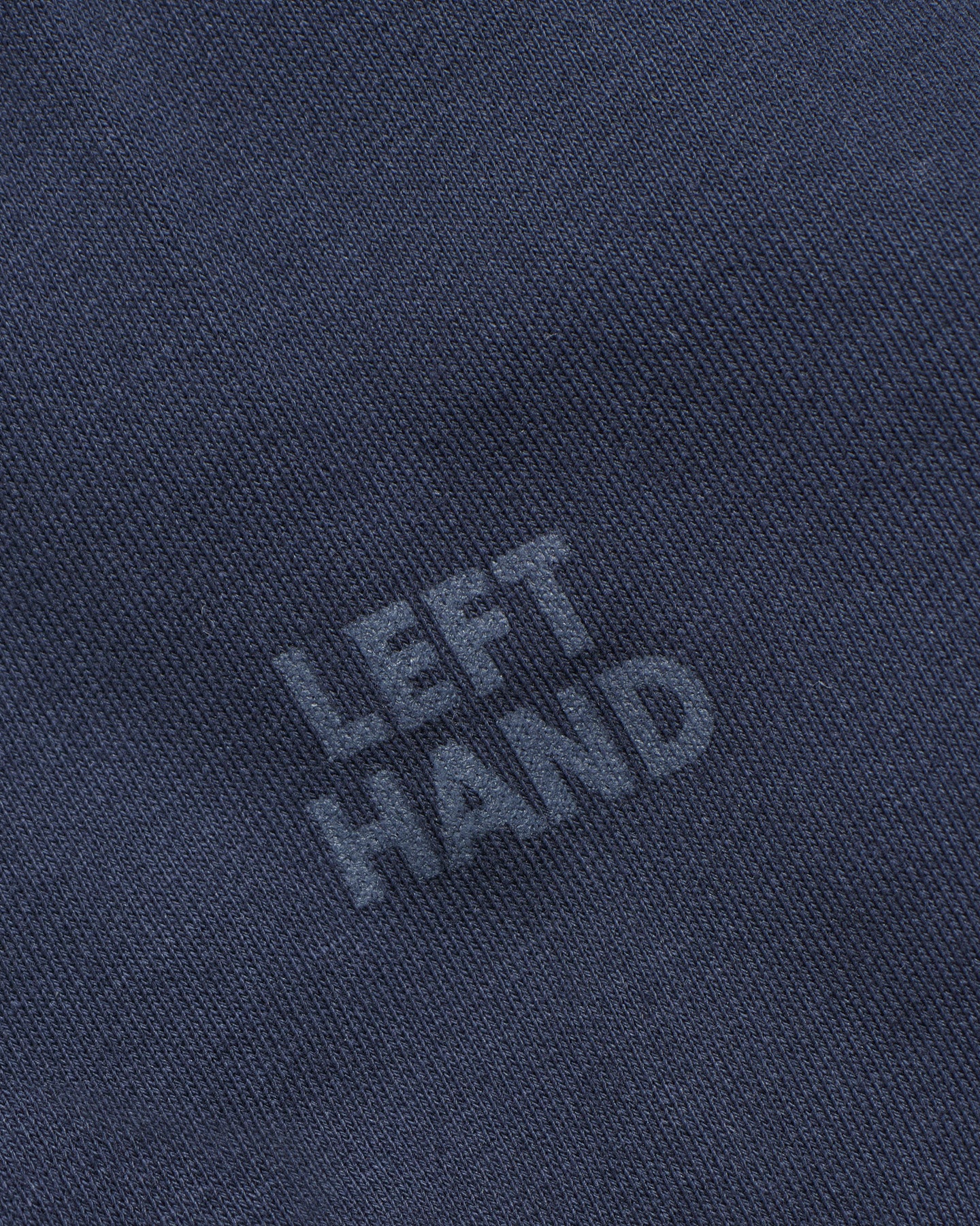 Left Hand Half Zip Sweat Navy - Image 7