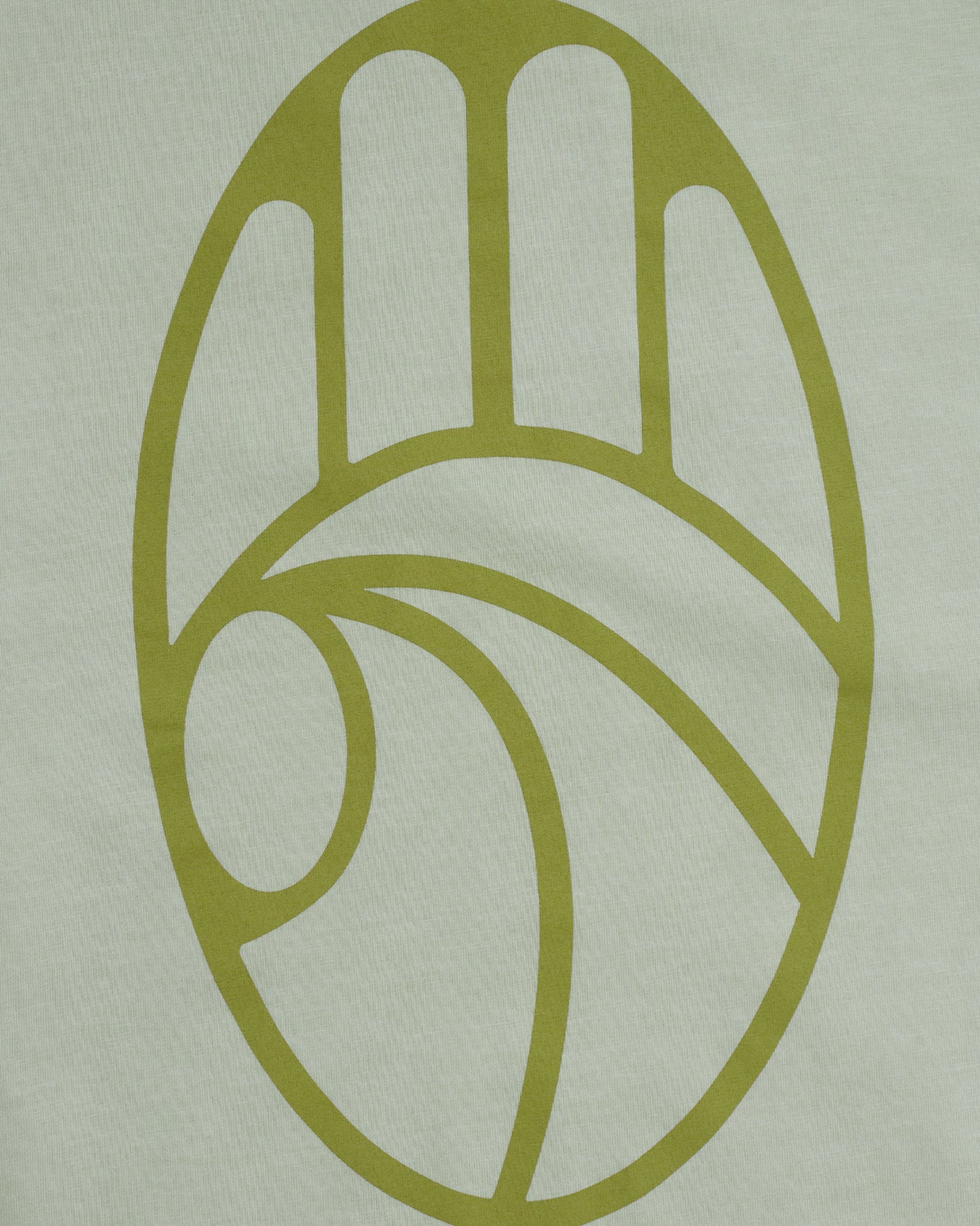 Left Hand Hand Tee Light Green - Image 4