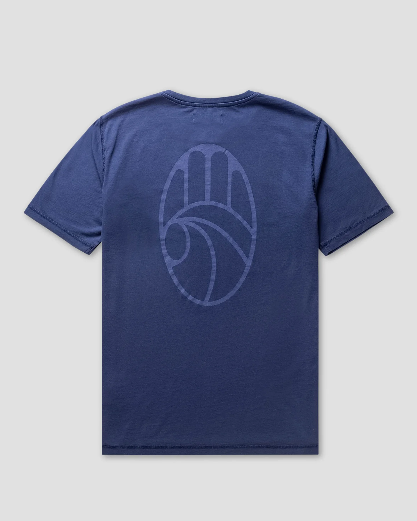 Left Hand Hand Tee Navy - Image 3