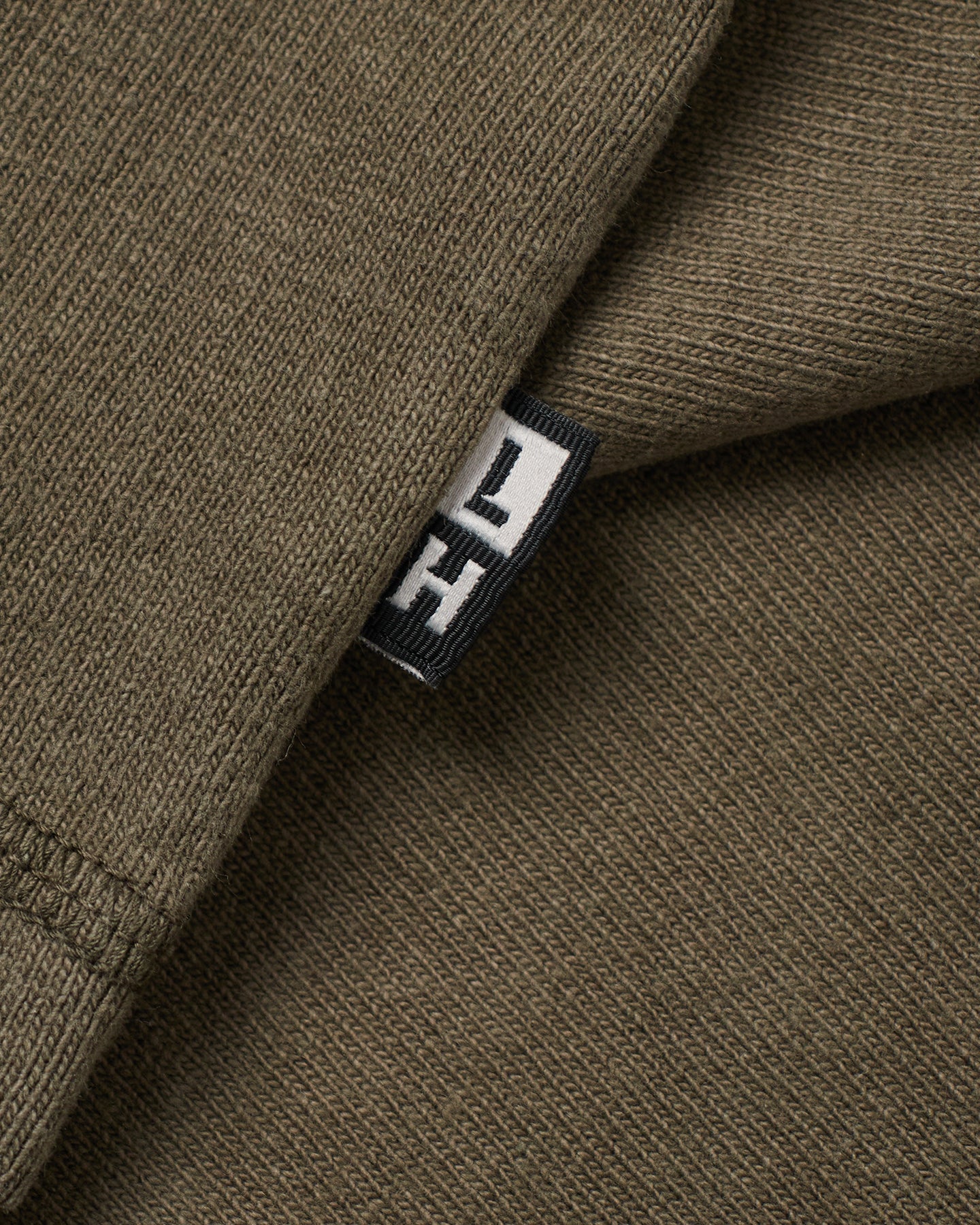Left Hand L/S Polo Olive - Image 6