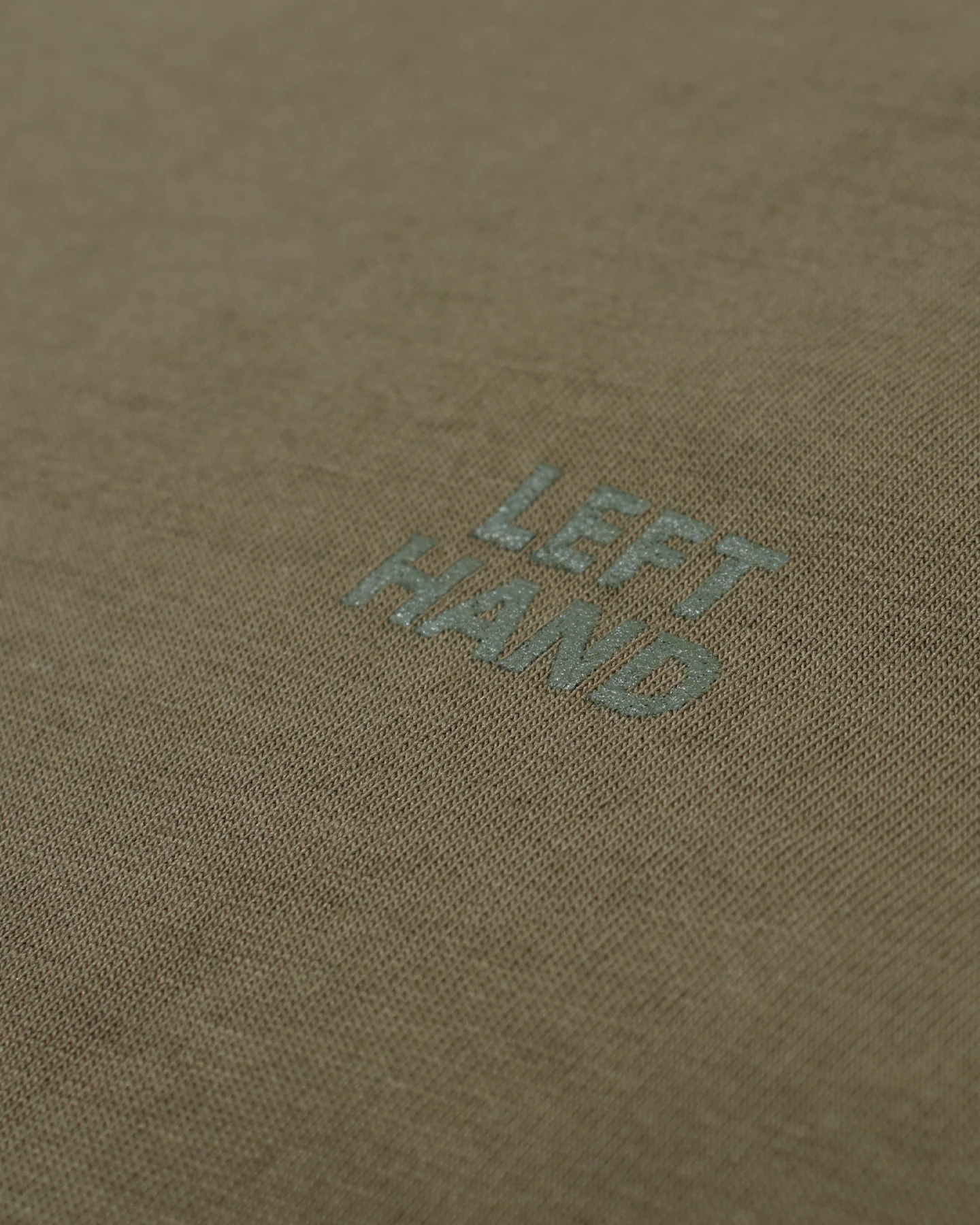 Left Hand Tee Olive - Image 5