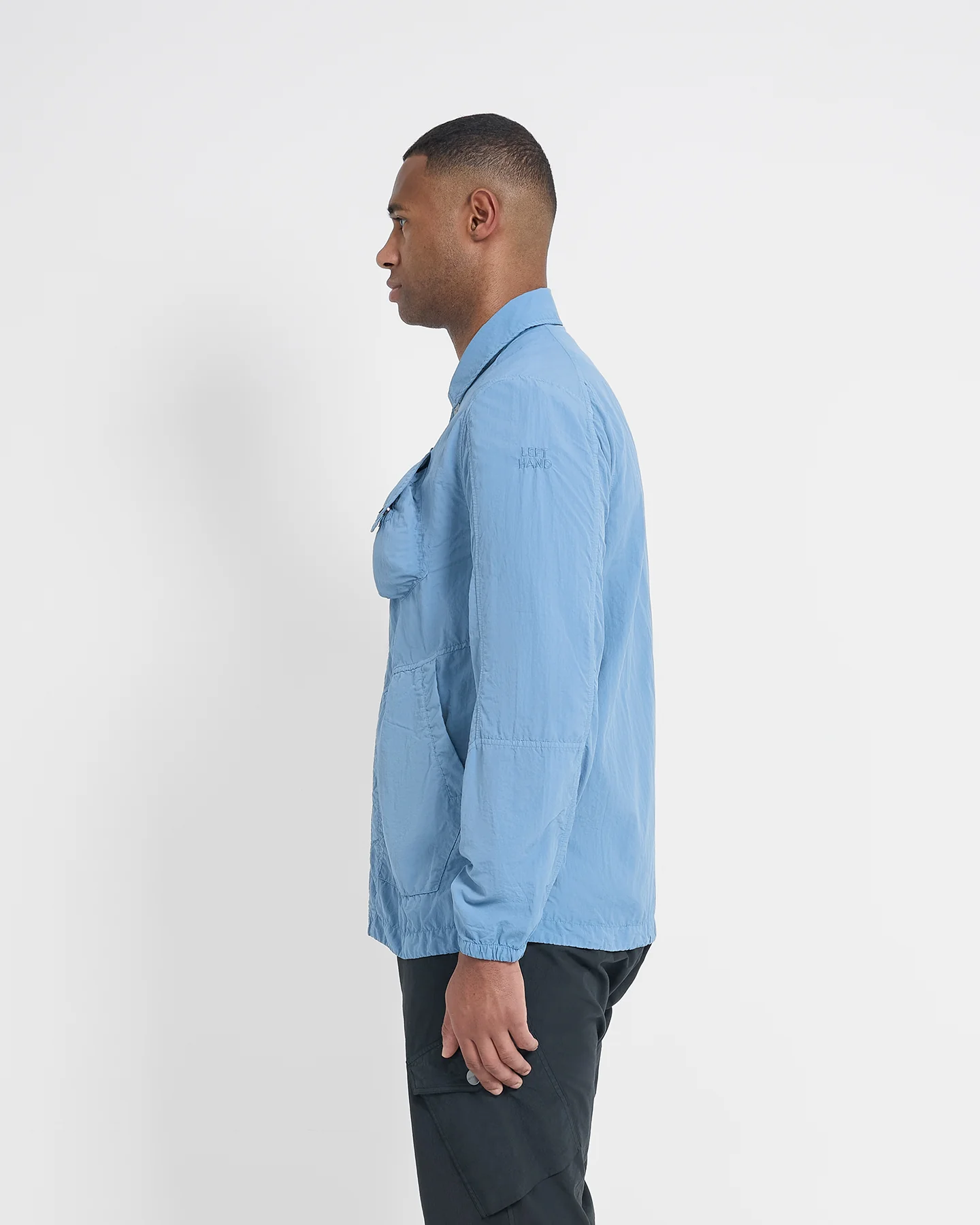 Sesia Overshirt 2.0 - Mid Blue - Image 4