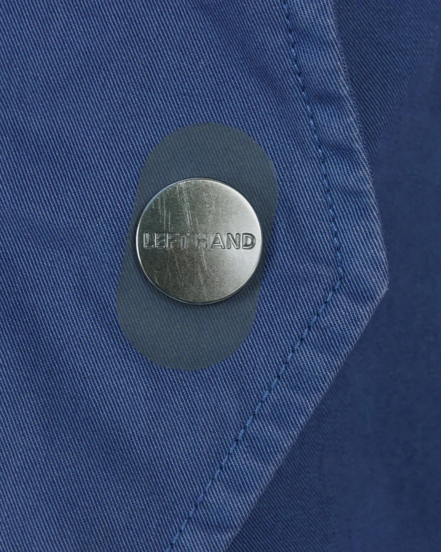 Left Hand Sesia Overshirt Navy - Image 7