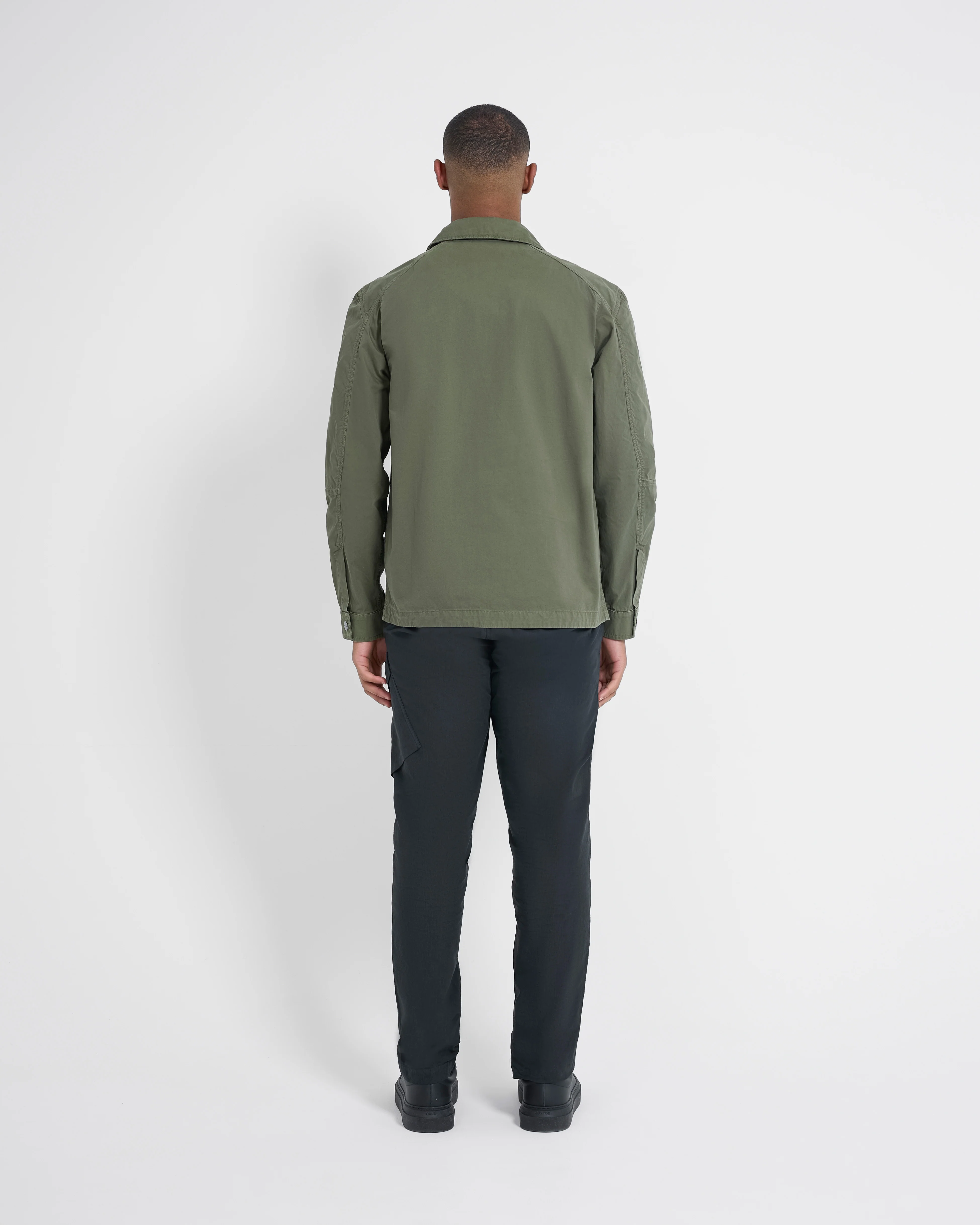 Left Hand Sesia Overshirt Olive - Image 5