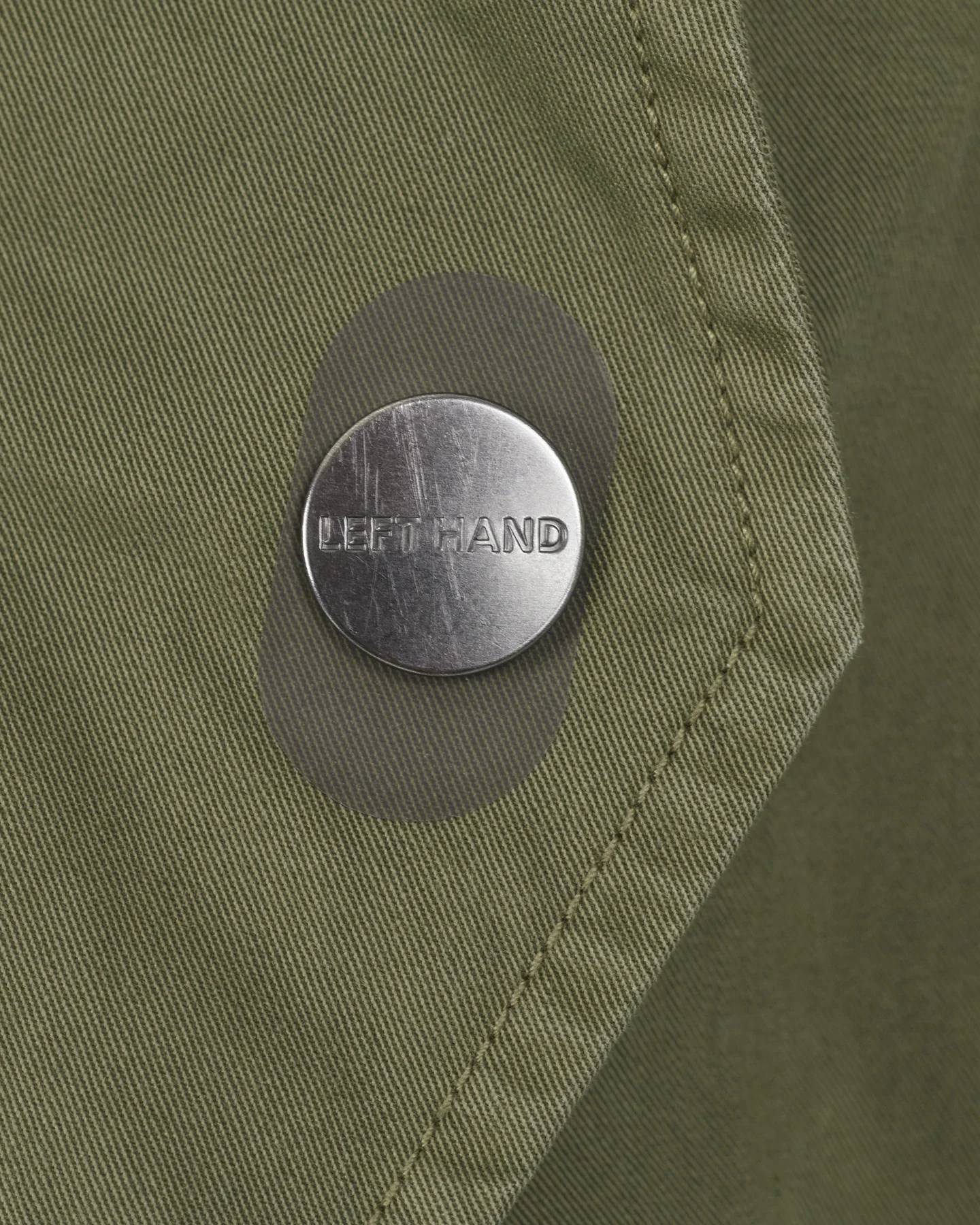 Left Hand Sesia Overshirt Olive - Image 6