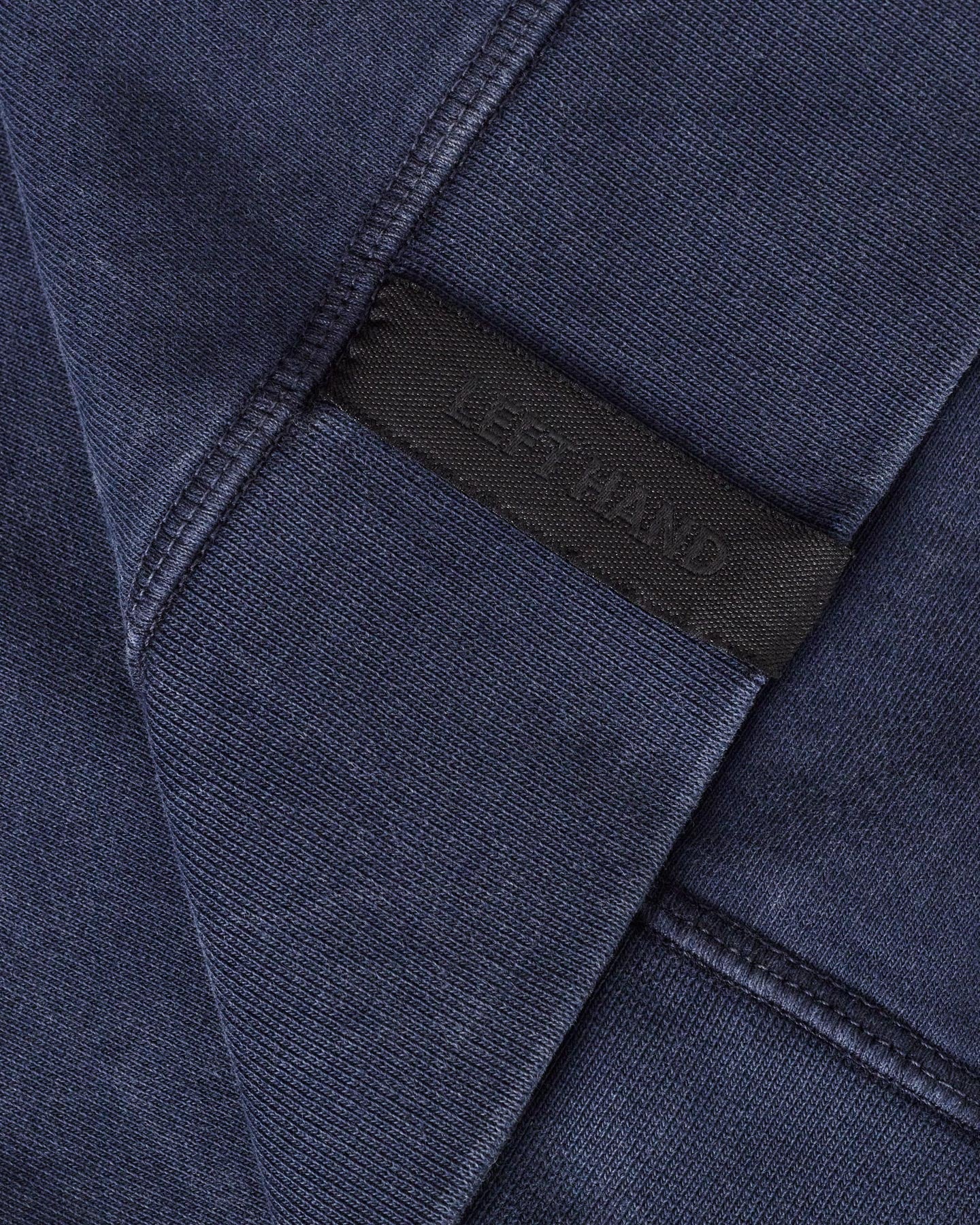 Left Hand Special Dye Crew Sweatshirt Navy - Image 4