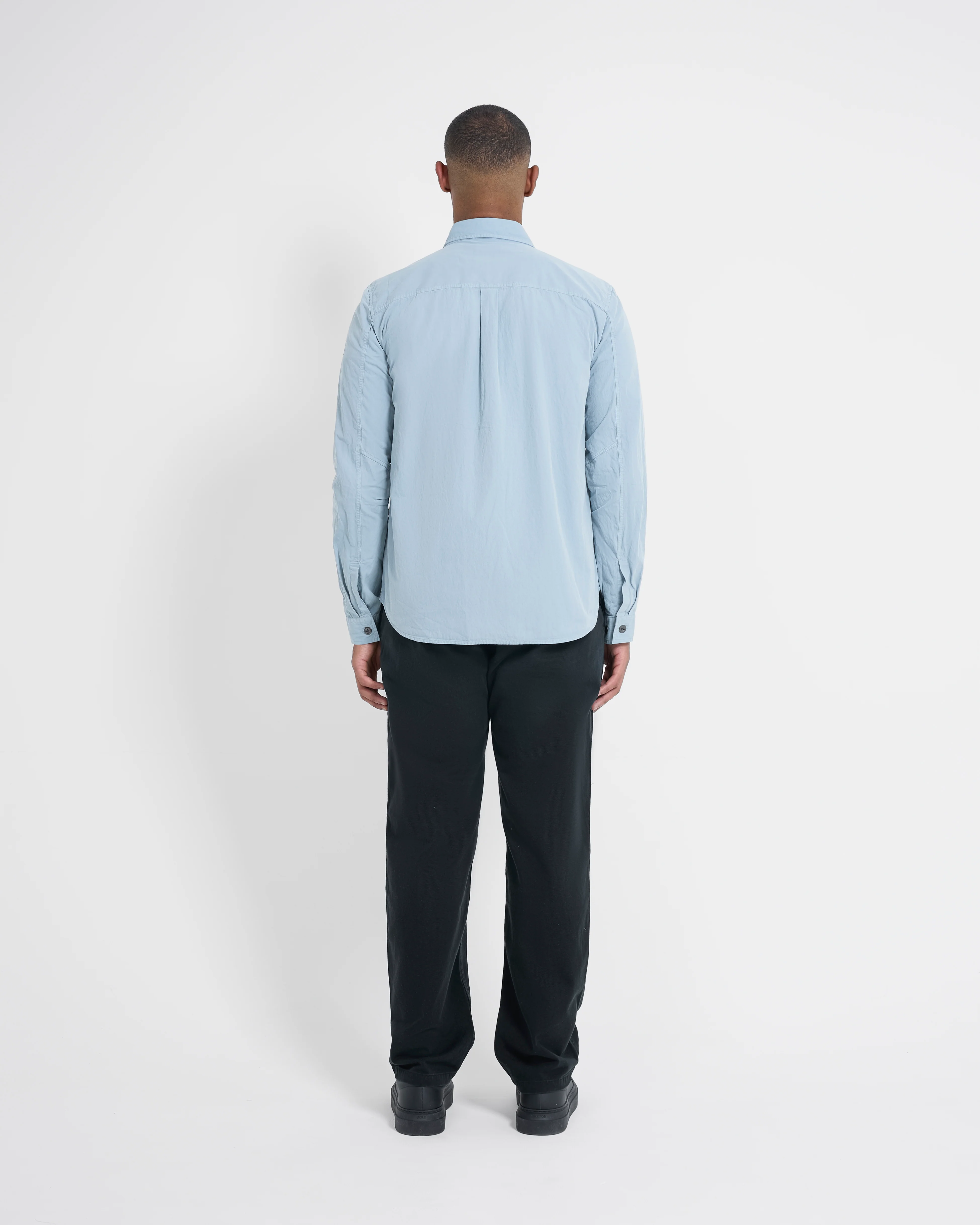 Left Hand Twin Pocket Shirt Light Blue - Image 5