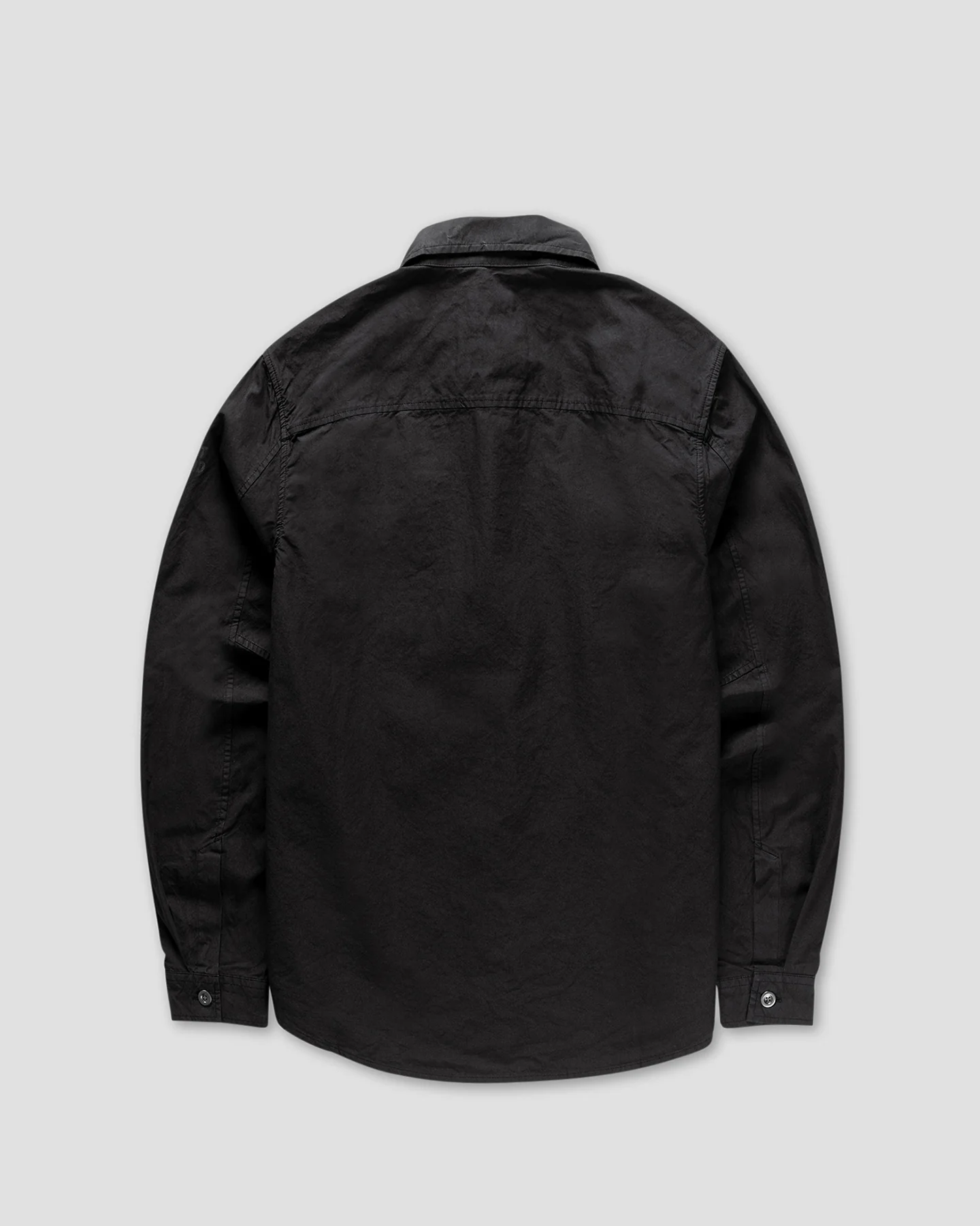 Left Hand Zip Pocket Shirt Black - Image 3