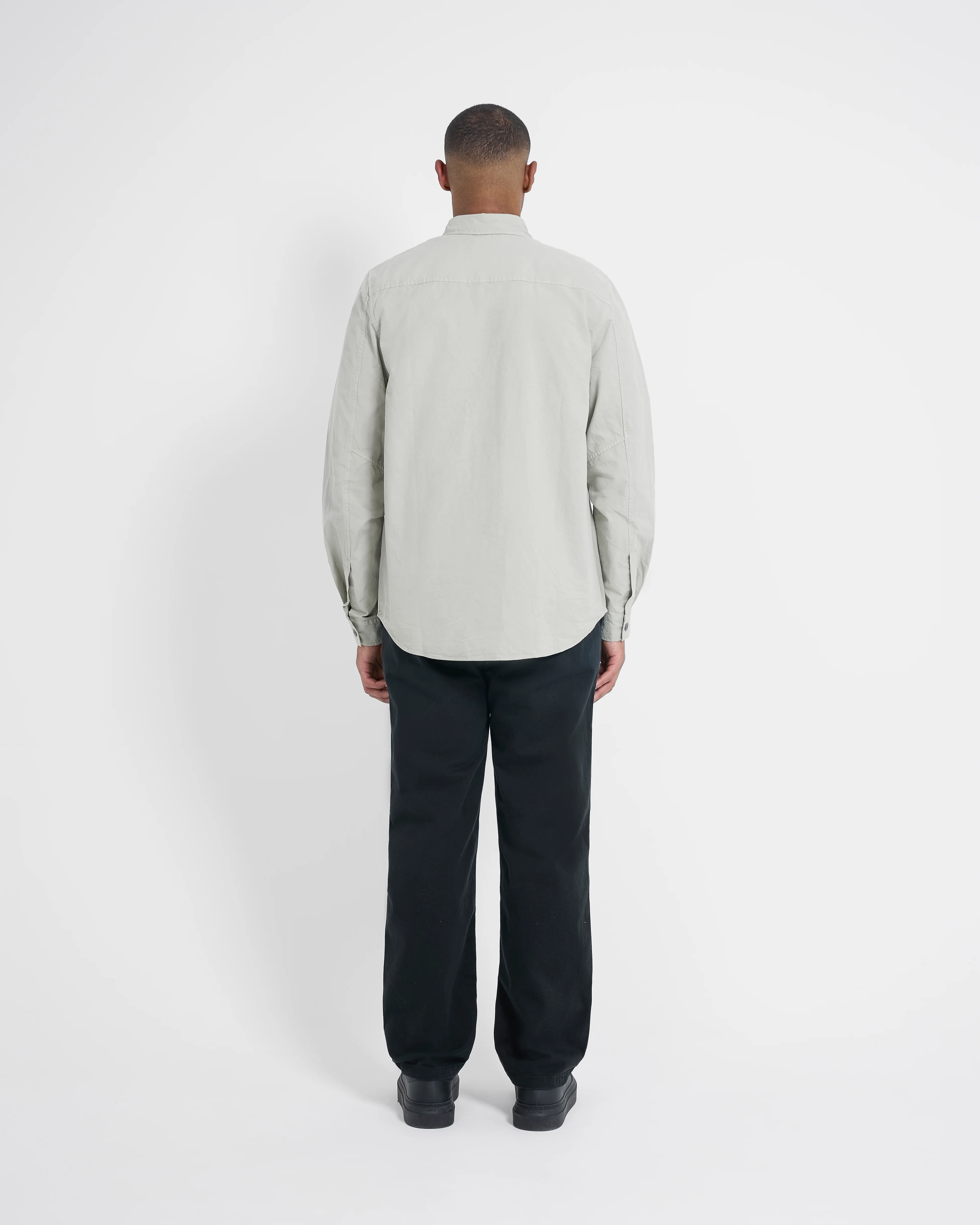 Left Hand Zip Pocket Shirt Stone - Image 5